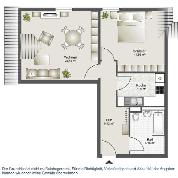 2 bedroom flat for sale, 62 m², Budenheim, Rhineland-Palatinate 2 bedroom flat for sale, 62 m², Budenheim, Rhineland-Palatinate