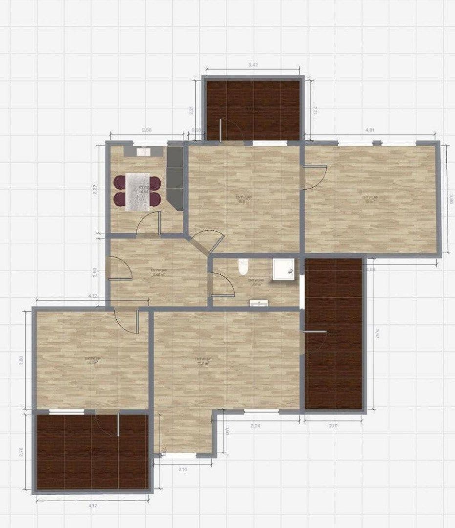 4 bedroom flat for sale, 87 m², Leegebruch, Brandenburg 4 bedroom flat for sale, 87 m², Leegebruch, Brandenburg