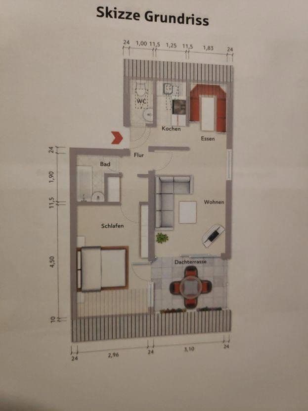 2 bedroom flat to rent, 47 m², Wasenstr. 13, Bad Liebenzell, Baden-Württemberg 2 bedroom flat to rent, 47 m², Wasenstr. 13, Bad Liebenzell, Baden-Württemberg