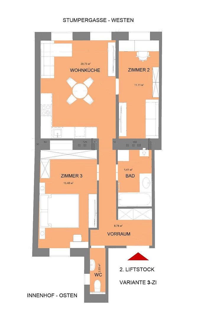 3 bedroom flat for sale, 65 m², Wien, Vienna 3 bedroom flat for sale, 65 m², Wien, Vienna