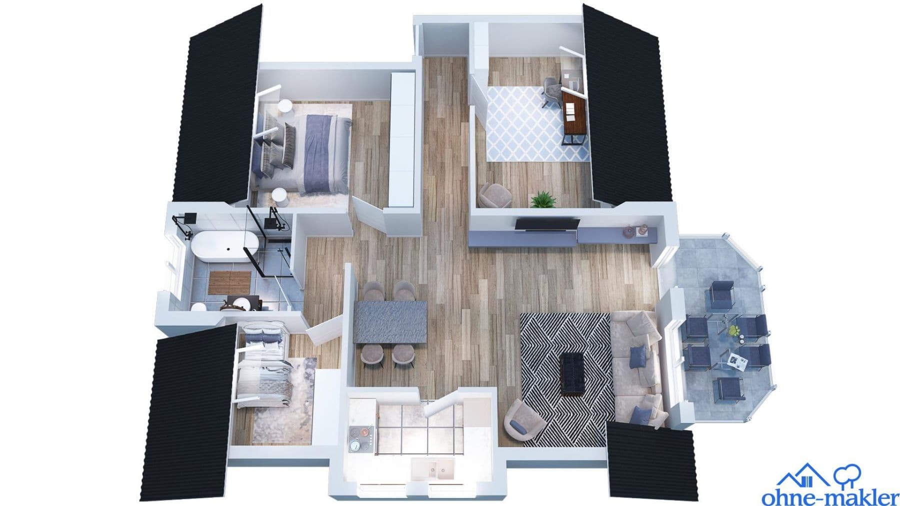 4 bedroom flat for sale, 93 m², Birkenheide, Rhineland-Palatinate 4 bedroom flat for sale, 93 m², Birkenheide, Rhineland-Palatinate