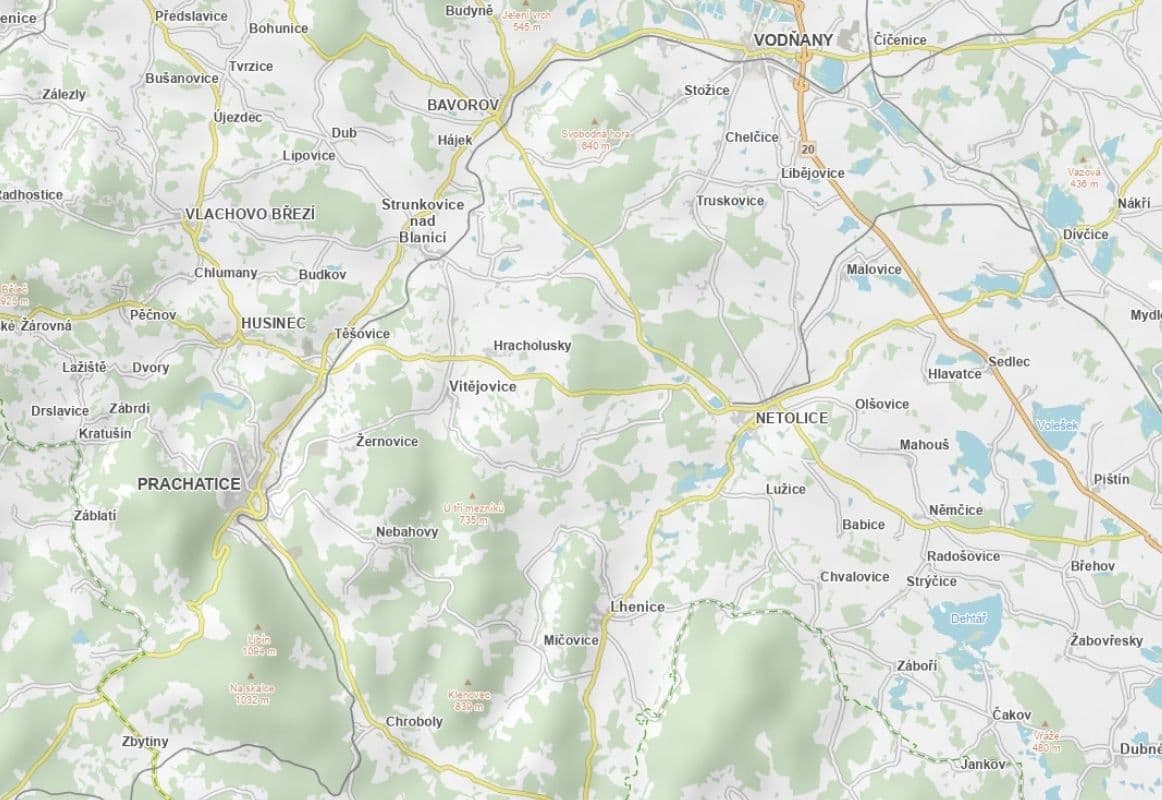 plot for sale, 4,399 m², Netolice, Jihočeský Region plot for sale, 4,399 m², Netolice, Jihočeský Region