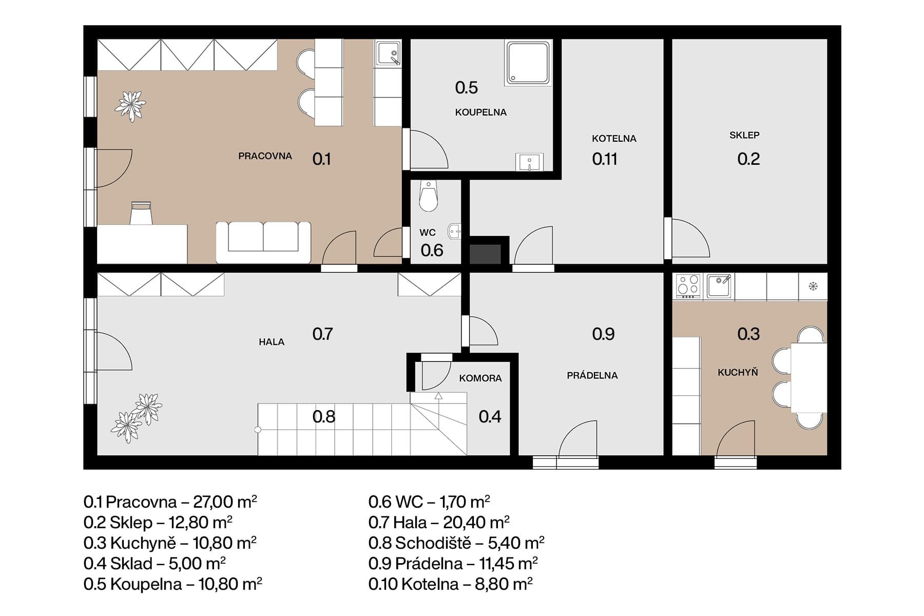 house for sale, 300 m², Bří Čapků, Náměšť nad Oslavou, Vysočina Region house for sale, 300 m², Bří Čapků, Náměšť nad Oslavou, Vysočina Region