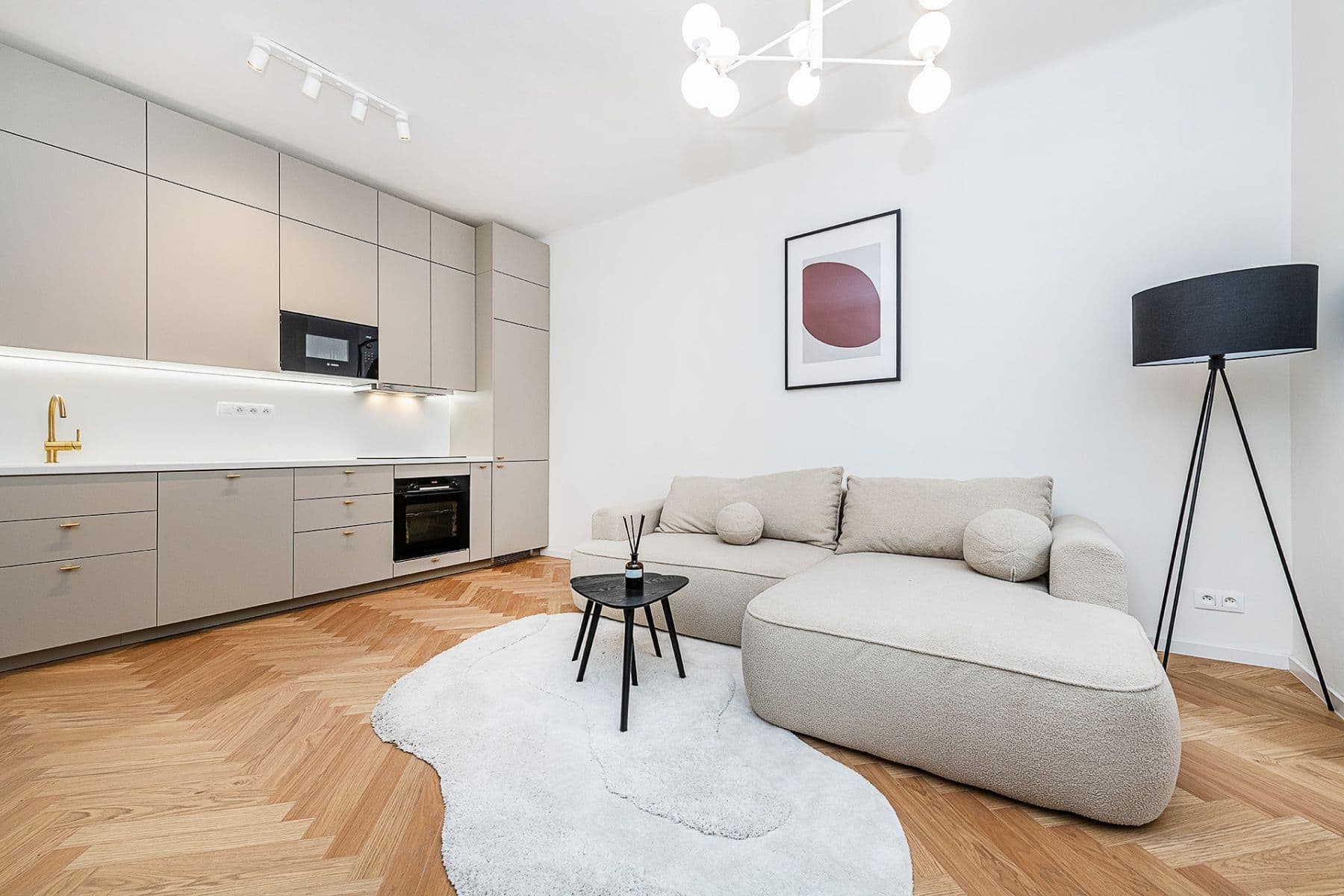 3 bedroom with open-plan kitchen flat for sale, 76 m², Kolátorova, Prague, Prague 3 bedroom with open-plan kitchen flat for sale, 76 m², Kolátorova, Prague, Prague