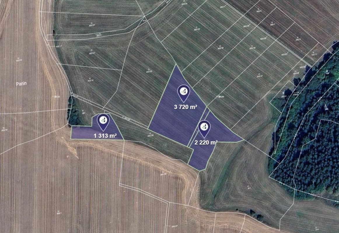 plot for sale, 907 m², Vševily, Středočeský Region plot for sale, 907 m², Vševily, Středočeský Region