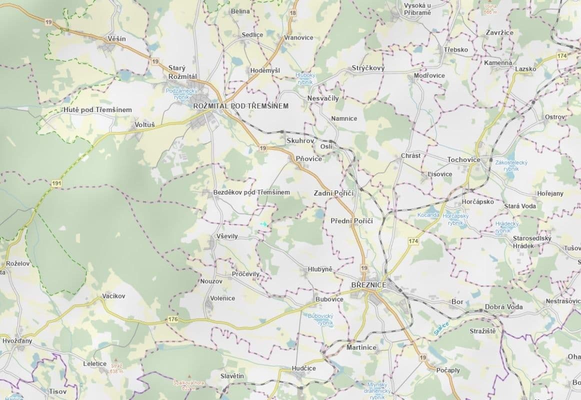 plot for sale, 907 m², Vševily, Středočeský Region plot for sale, 907 m², Vševily, Středočeský Region