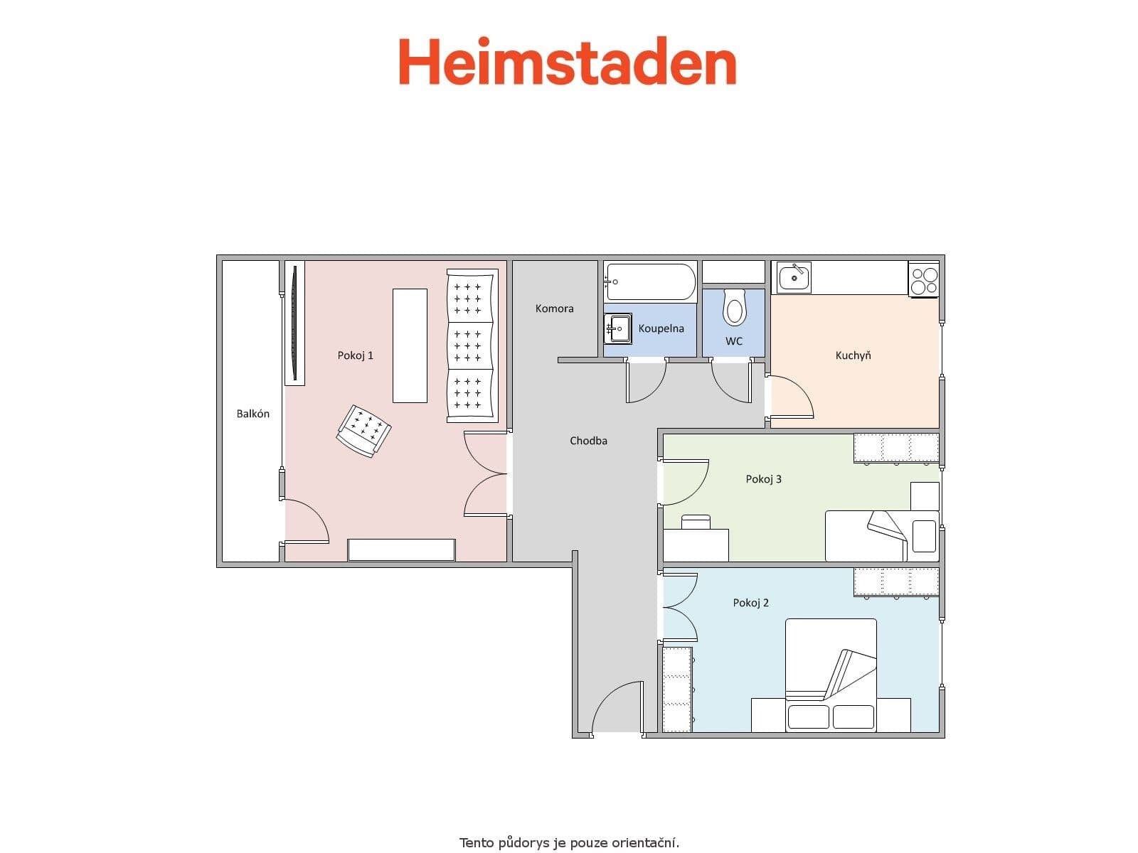 3 bedroom flat to rent, 72 m², Závodní, Karviná, Moravskoslezský Region 3 bedroom flat to rent, 72 m², Závodní, Karviná, Moravskoslezský Region