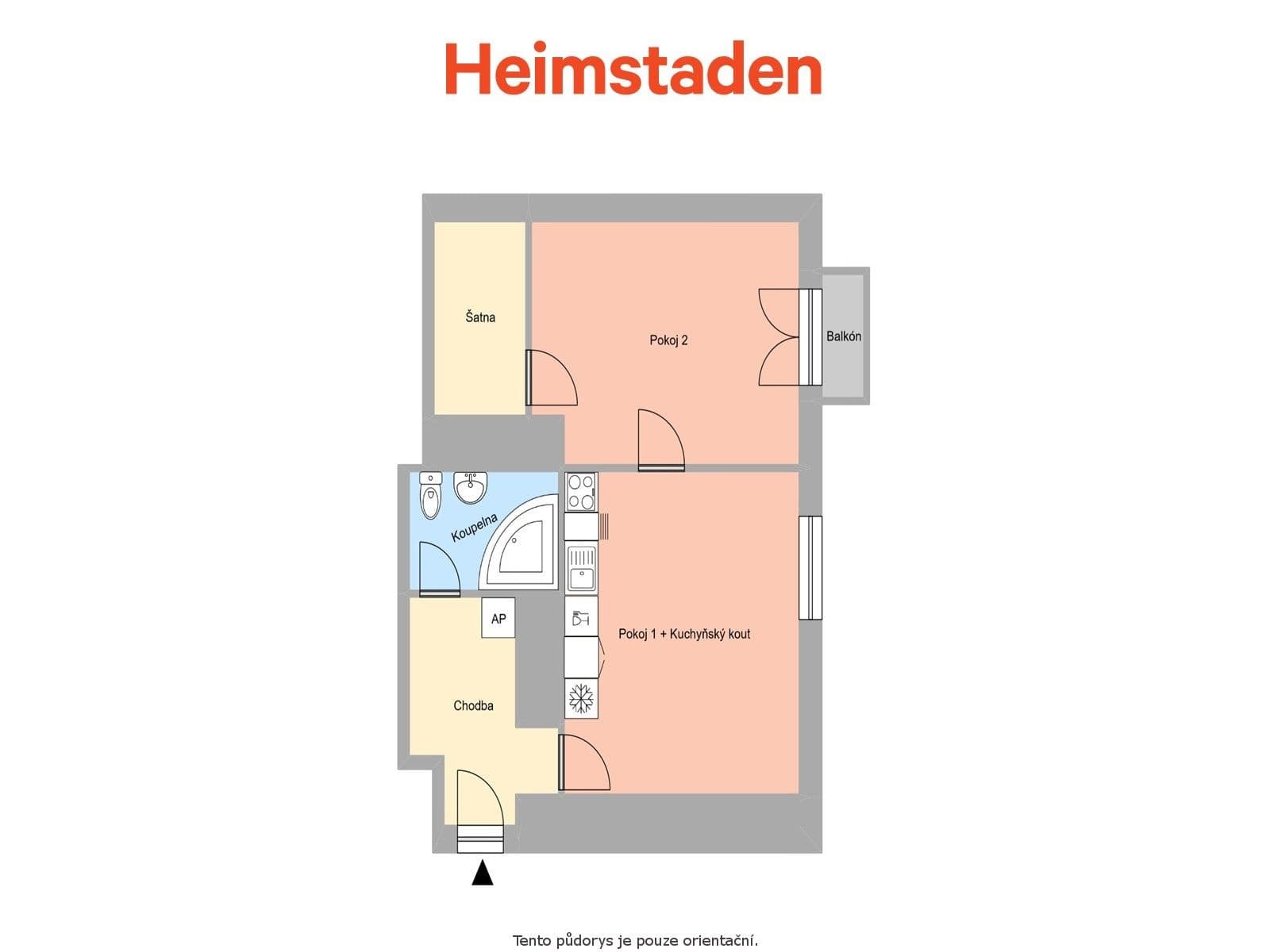 1 bedroom with open-plan kitchen flat to rent, 52 m², Československé armády, Havířov, Moravskoslezský Region 1 bedroom with open-plan kitchen flat to rent, 52 m², Československé armády, Havířov, Moravskoslezský Region