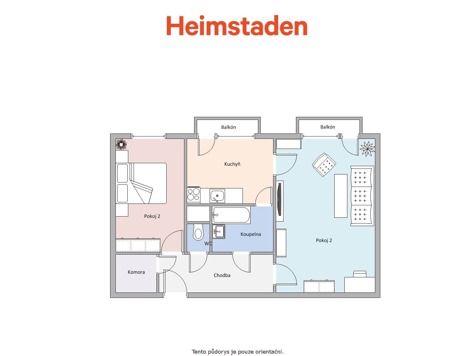 2 bedroom flat to rent, 57 m², Československé armády, Frýdek-Místek, Moravskoslezský Region 2 bedroom flat to rent, 57 m², Československé armády, Frýdek-Místek, Moravskoslezský Region