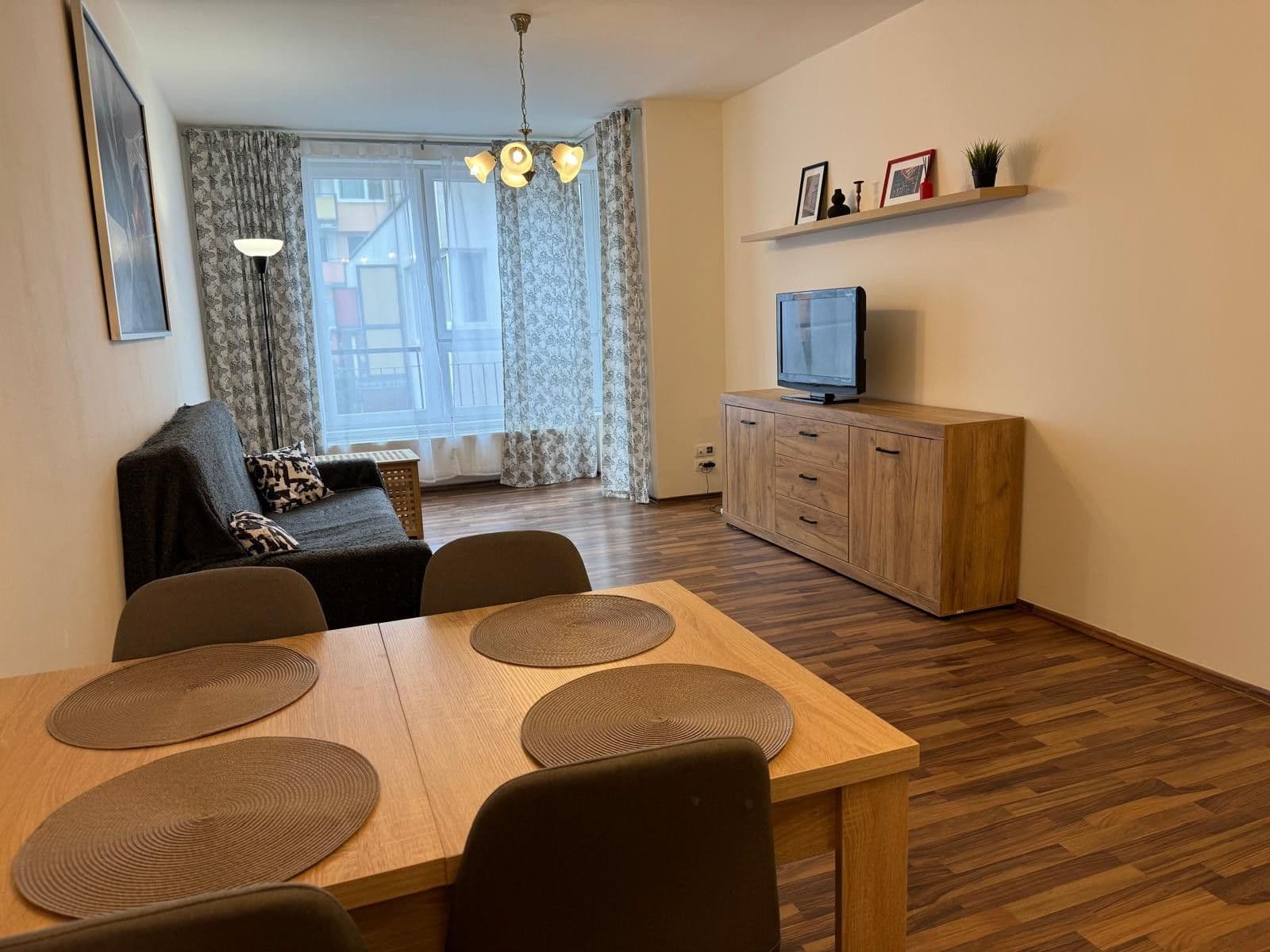 1 bedroom with open-plan kitchen flat to rent, 55 m², Pod Harfou, Prague, Prague 1 bedroom with open-plan kitchen flat to rent, 55 m², Pod Harfou, Prague, Prague