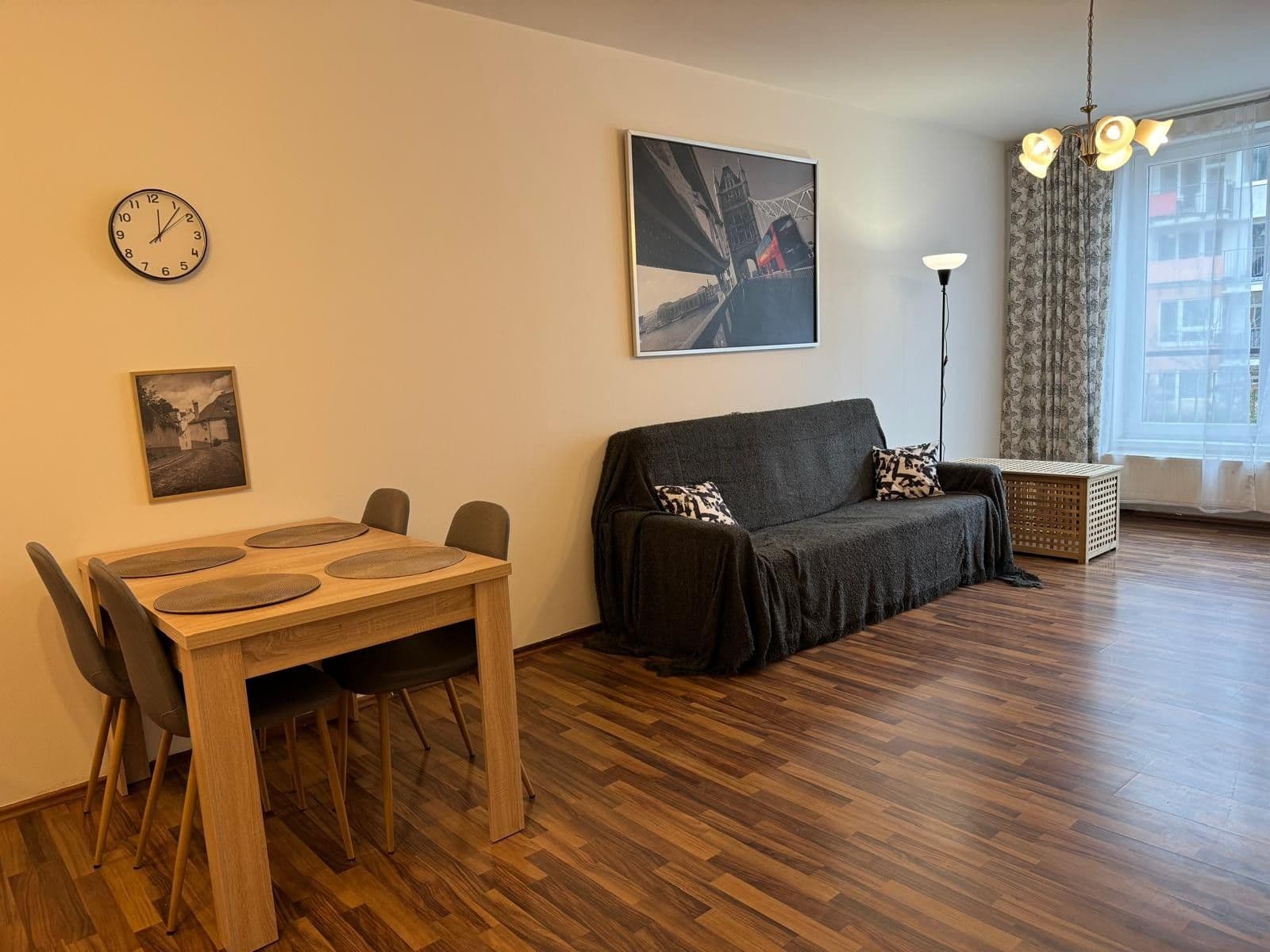 1 bedroom with open-plan kitchen flat to rent, 55 m², Pod Harfou, Prague, Prague 1 bedroom with open-plan kitchen flat to rent, 55 m², Pod Harfou, Prague, Prague