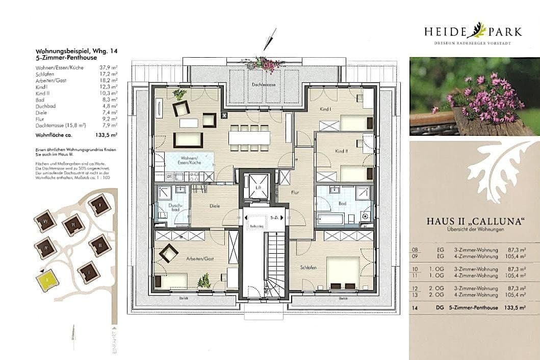 3 bedroom flat for sale, 135 m², Heideparkstraße 8e, Dresden, Saxony 3 bedroom flat for sale, 135 m², Heideparkstraße 8e, Dresden, Saxony