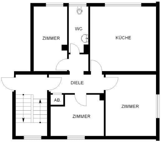 2 bedroom with open-plan kitchen flat to rent, 70 m², Ludwigstr. 54, Herne, North Rhine-Westphalia 2 bedroom with open-plan kitchen flat to rent, 70 m², Ludwigstr. 54, Herne, North Rhine-Westphalia