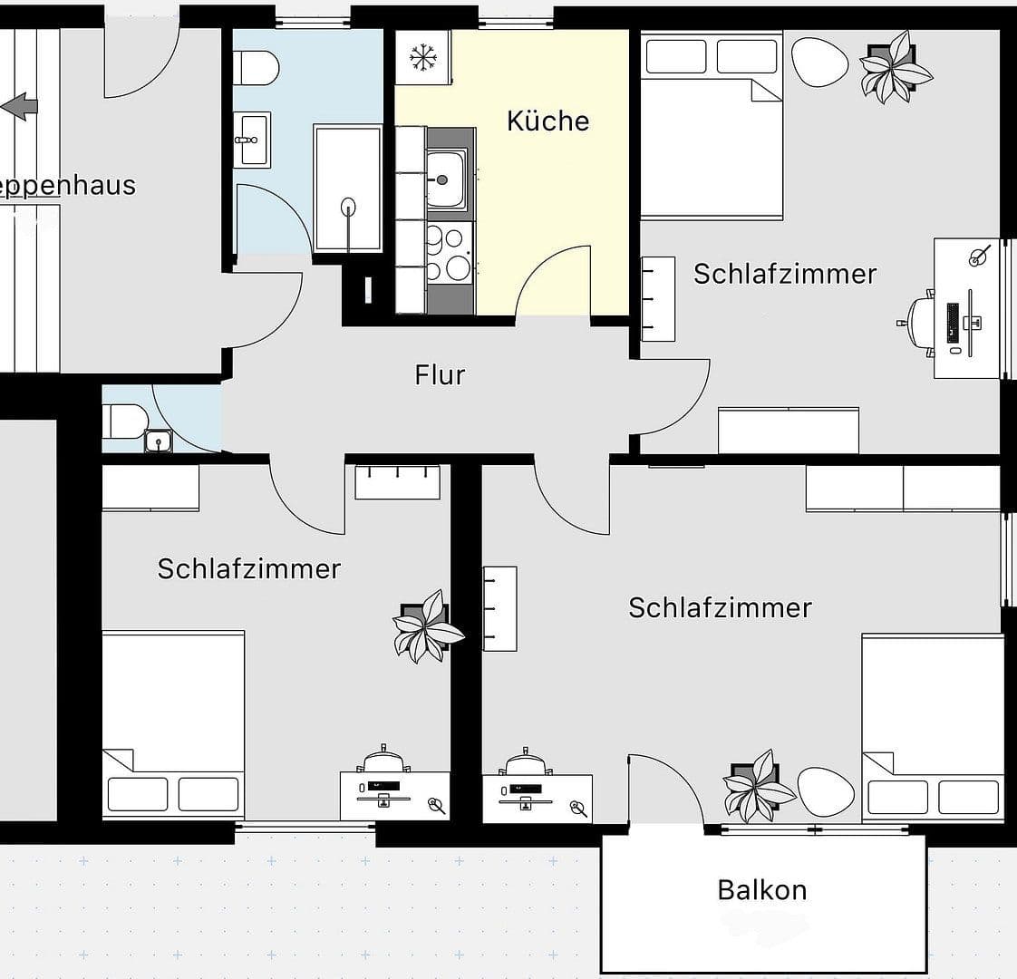 4 bedroom flat to rent, 15 m², Erlangen, Bavaria 4 bedroom flat to rent, 15 m², Erlangen, Bavaria