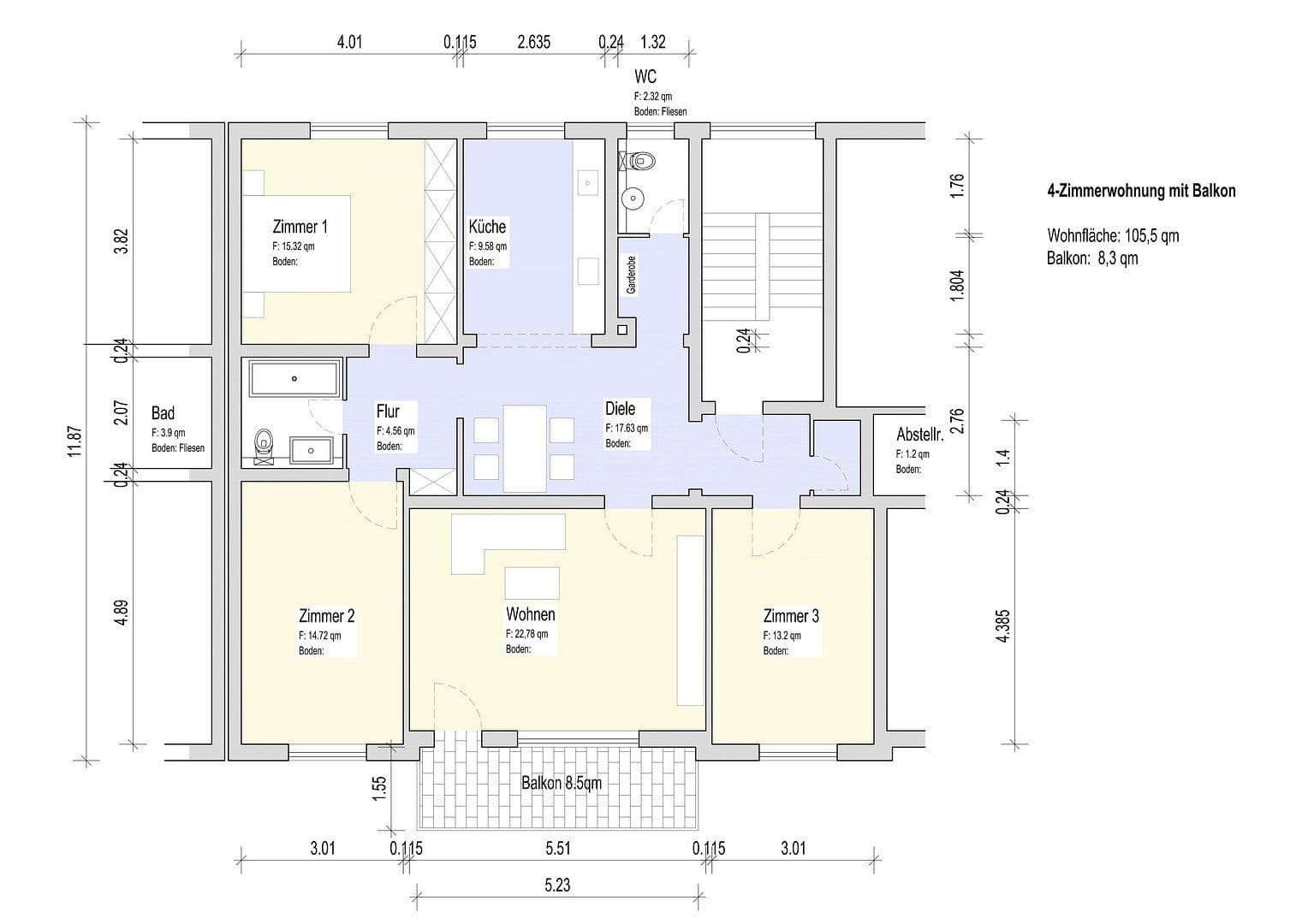 4 bedroom flat for sale, 110 m², Eichendorffstr.5a, Peine, Lower Saxony 4 bedroom flat for sale, 110 m², Eichendorffstr.5a, Peine, Lower Saxony