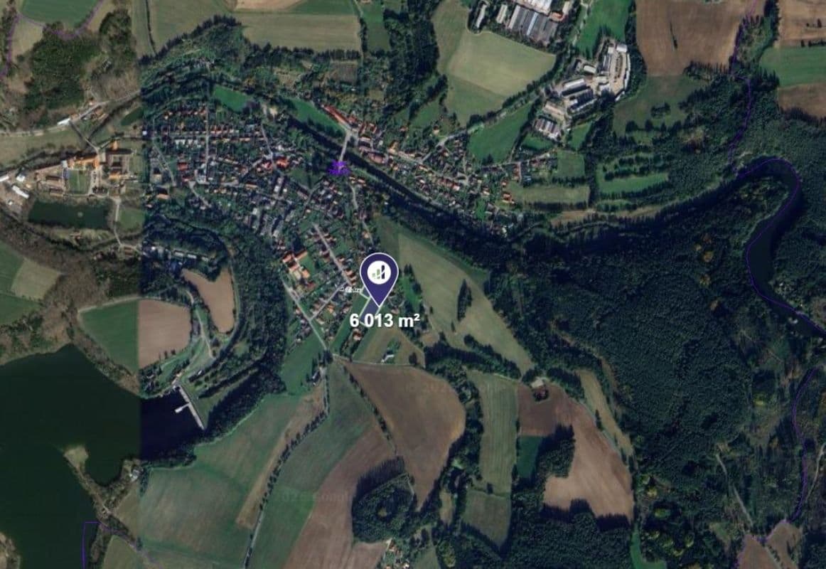 plot for sale, 6,013 m², Želiv, Vysočina Region plot for sale, 6,013 m², Želiv, Vysočina Region