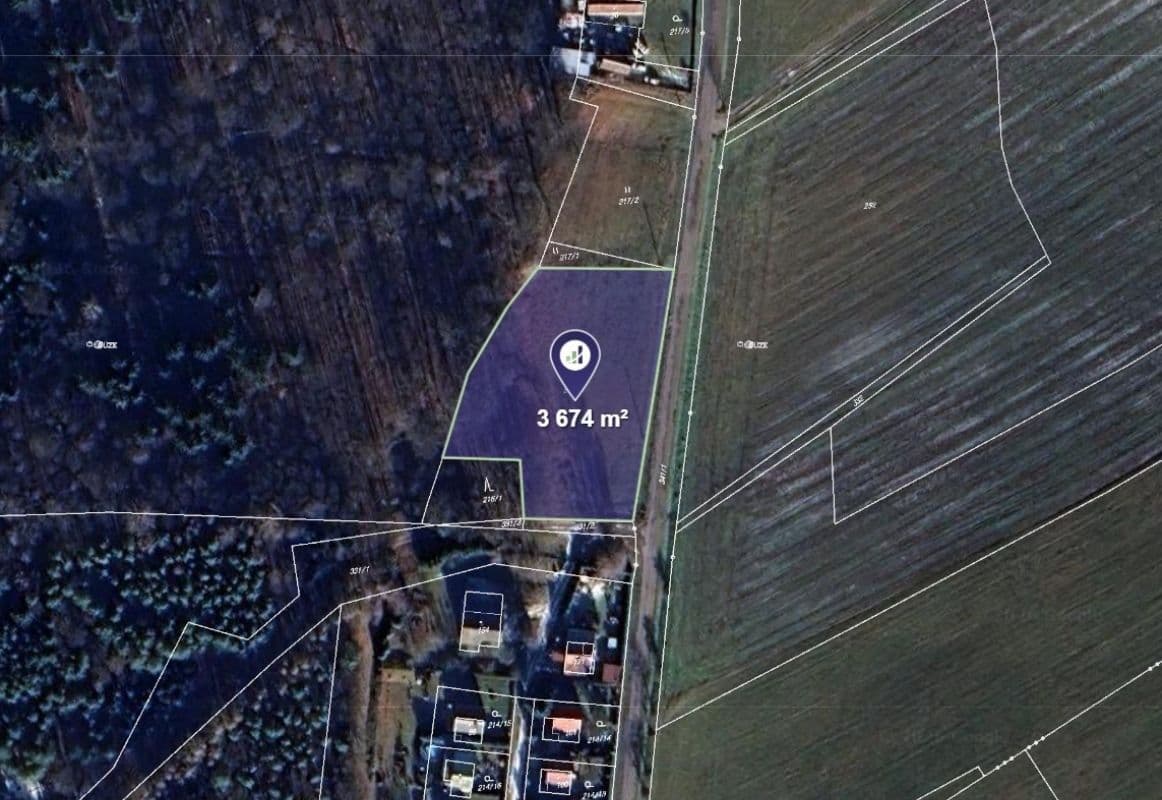 plot for sale, 3,674 m², Týniště nad Orlicí, Královéhradecký Region plot for sale, 3,674 m², Týniště nad Orlicí, Královéhradecký Region