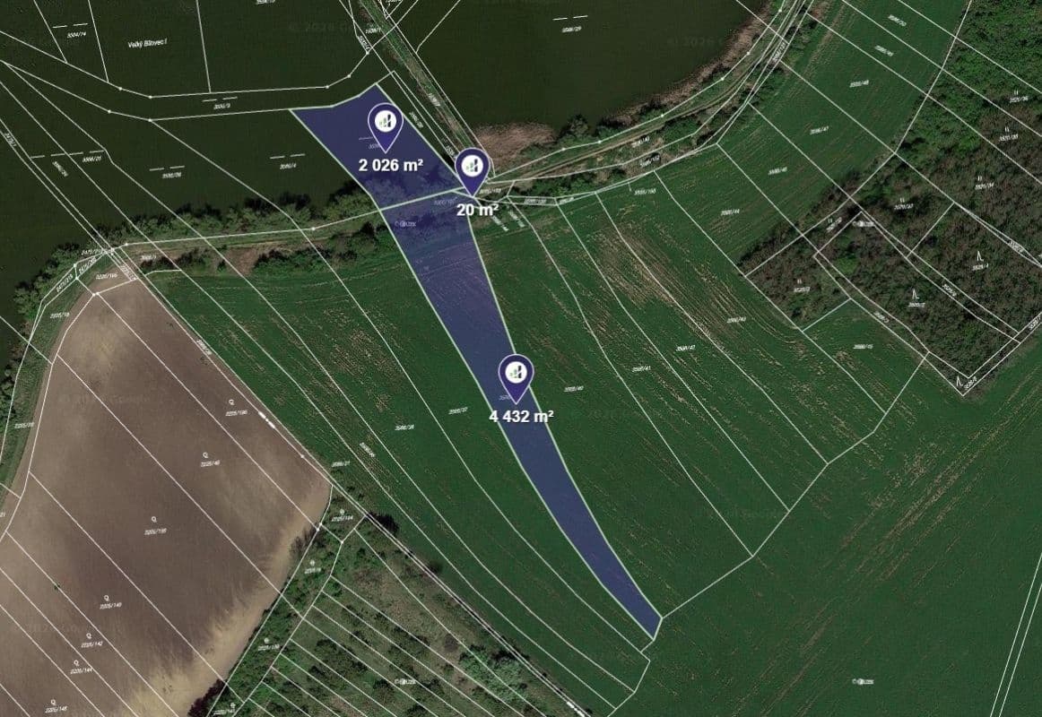 plot for sale, 6,478 m², Čejkovice, Jihomoravský Region plot for sale, 6,478 m², Čejkovice, Jihomoravský Region