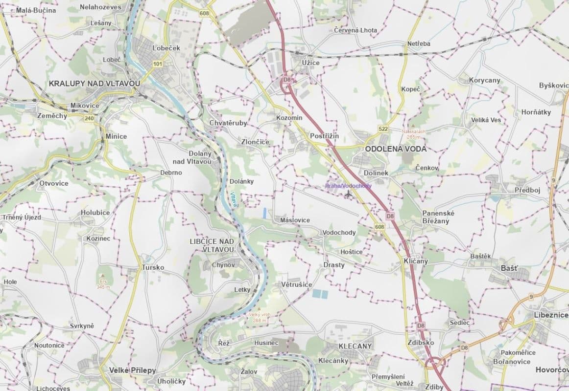 plot for sale, 8,230 m², Máslovice, Středočeský Region plot for sale, 8,230 m², Máslovice, Středočeský Region