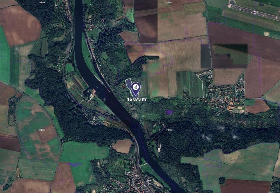 plot for sale, 7,030 m², Máslovice, Středočeský Region plot for sale, 7,030 m², Máslovice, Středočeský Region