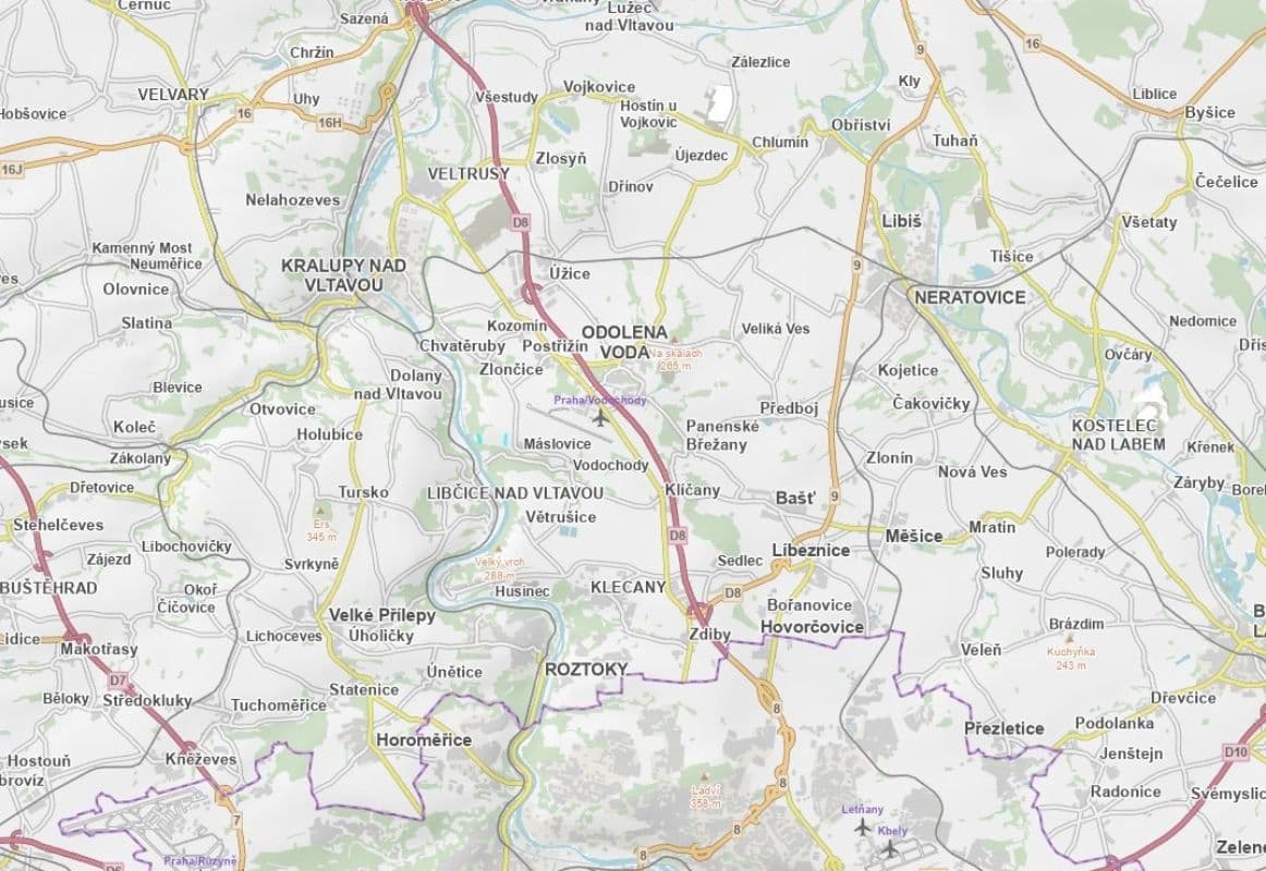 plot for sale, 7,030 m², Máslovice, Středočeský Region plot for sale, 7,030 m², Máslovice, Středočeský Region