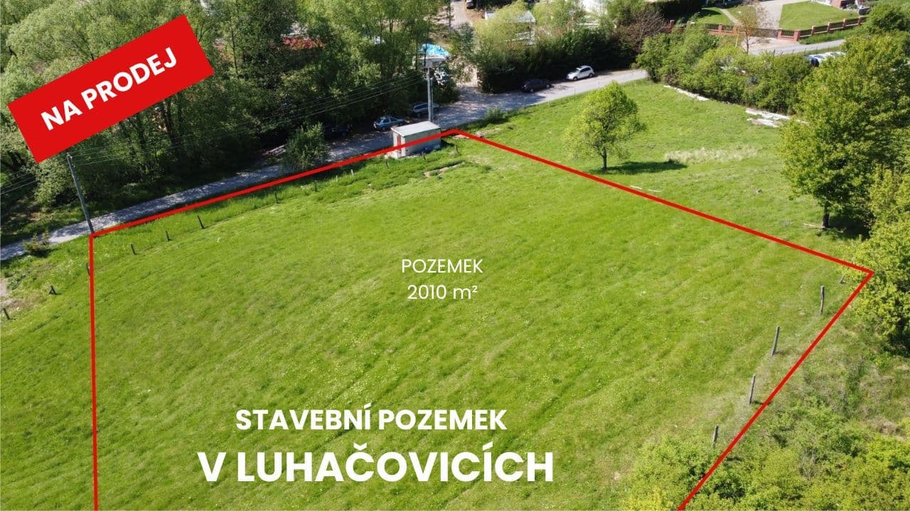 plot for sale, 2,010 m², V Drahách, Luhačovice, Zlínský Region plot for sale, 2,010 m², V Drahách, Luhačovice, Zlínský Region