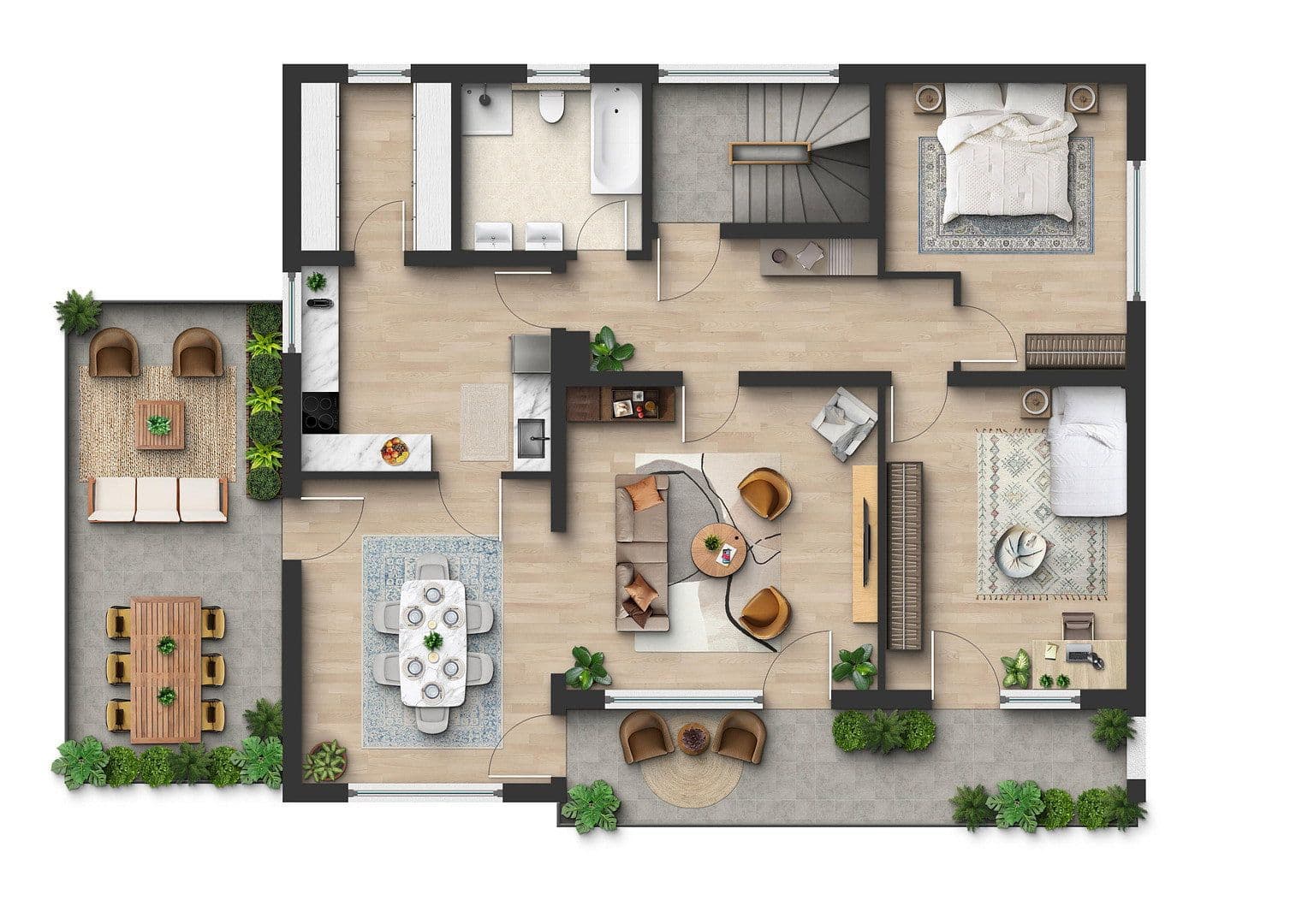 3 bedroom flat to rent, 125 m², Marktstraße 37a, Hutthurm, Bavaria 3 bedroom flat to rent, 125 m², Marktstraße 37a, Hutthurm, Bavaria