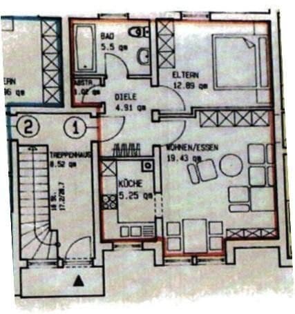 2 bedroom flat for sale, 48 m², Haßfurt, Bavaria 2 bedroom flat for sale, 48 m², Haßfurt, Bavaria
