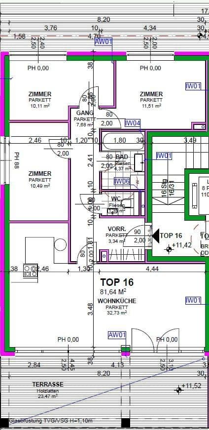 2 bedroom flat to rent, 82 m², Heiligenstädter Straße 395a, Wien, Vienna 2 bedroom flat to rent, 82 m², Heiligenstädter Straße 395a, Wien, Vienna