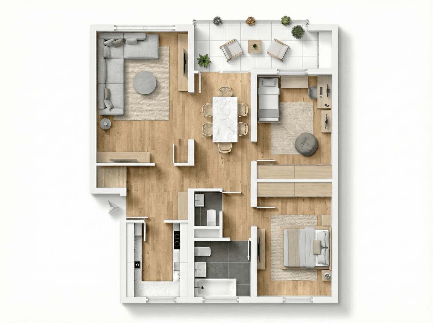 2 bedroom with open-plan kitchen flat for sale, 83 m², Ravensburgerstraße 134, Ulm, Baden-Württemberg 2 bedroom with open-plan kitchen flat for sale, 83 m², Ravensburgerstraße 134, Ulm, Baden-Württemberg