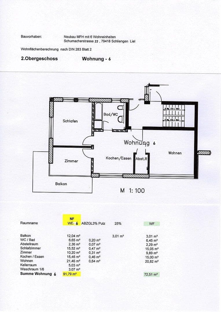3 bedroom flat to rent, 73 m², Schliengen, Baden-Württemberg 3 bedroom flat to rent, 73 m², Schliengen, Baden-Württemberg