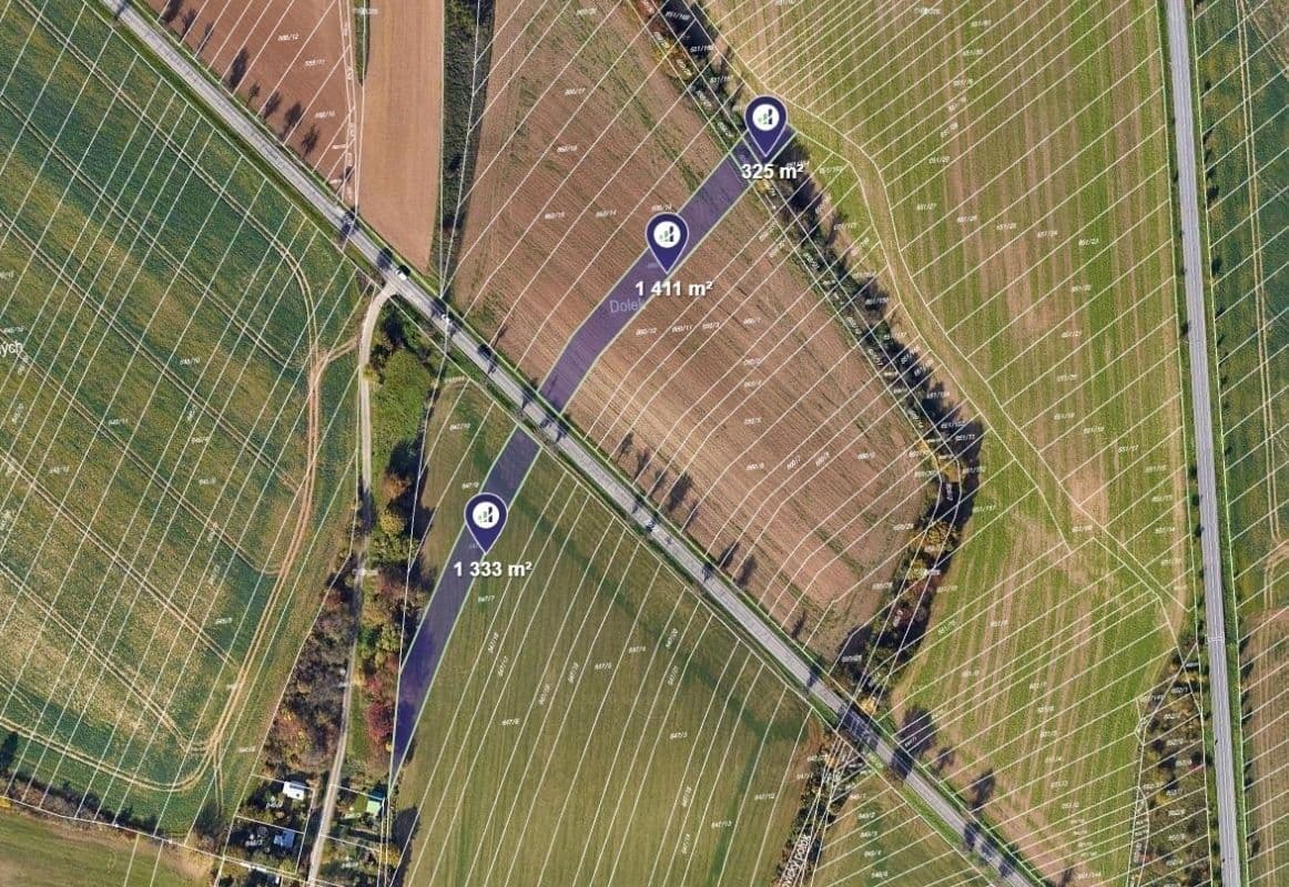 plot for sale, 3,142 m², Rozdrojovice, Jihomoravský Region plot for sale, 3,142 m², Rozdrojovice, Jihomoravský Region