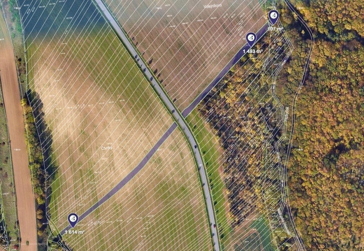 plot for sale, 3,142 m², Rozdrojovice, Jihomoravský Region plot for sale, 3,142 m², Rozdrojovice, Jihomoravský Region