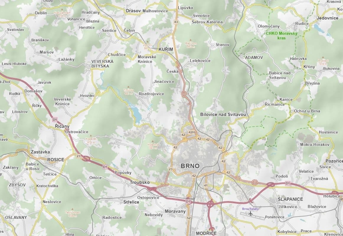 plot for sale, 3,142 m², Rozdrojovice, Jihomoravský Region plot for sale, 3,142 m², Rozdrojovice, Jihomoravský Region