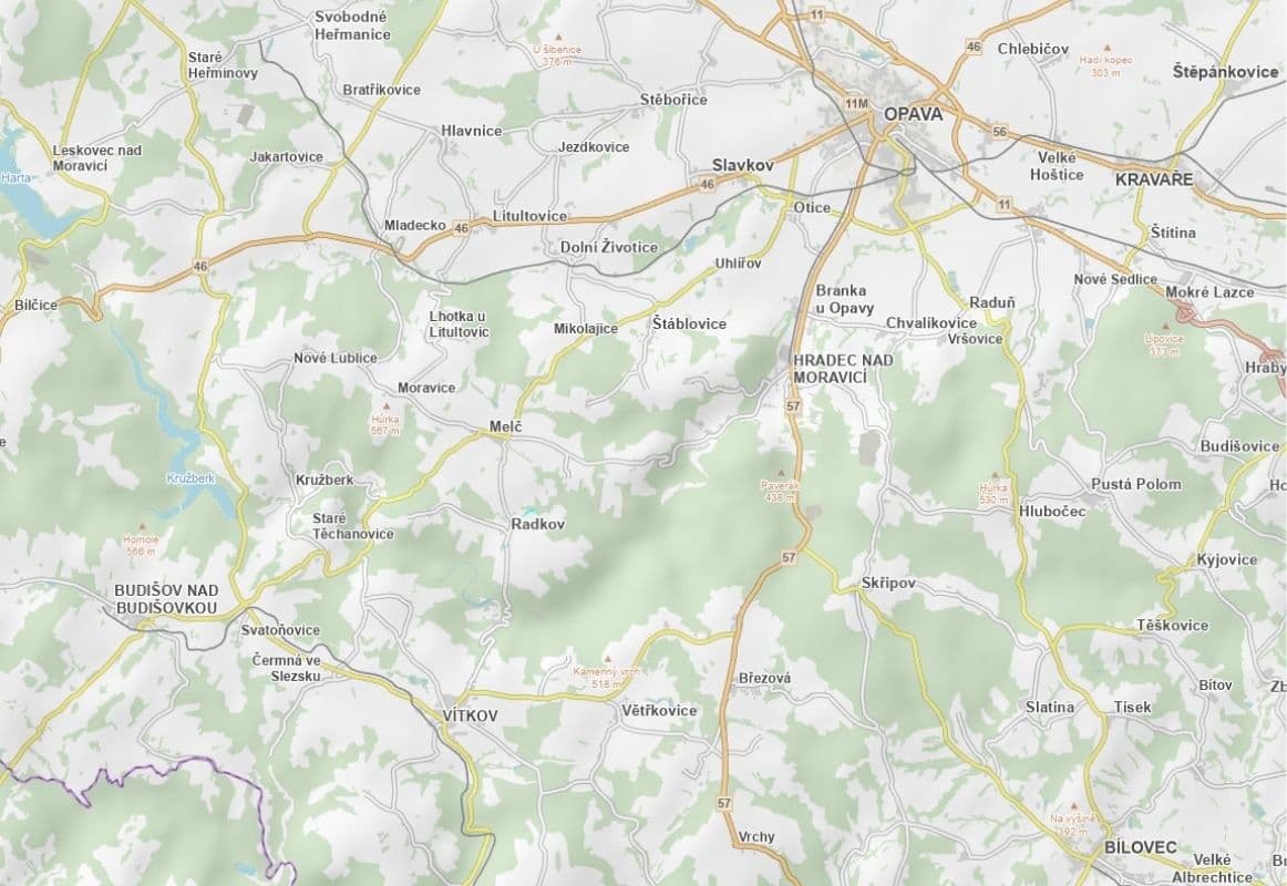 plot for sale, 8,735 m², Radkov, Moravskoslezský Region plot for sale, 8,735 m², Radkov, Moravskoslezský Region