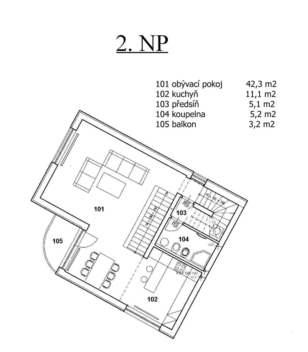 5 bedroom flat to rent, 190 m², U Dvojdomů, Prague, Prague 5 bedroom flat to rent, 190 m², U Dvojdomů, Prague, Prague
