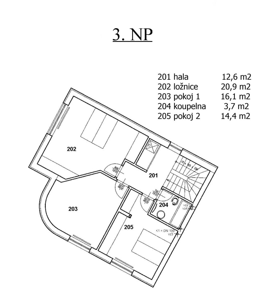 5 bedroom flat for sale, 190 m², U Dvojdomů, Prague, Prague 5 bedroom flat for sale, 190 m², U Dvojdomů, Prague, Prague