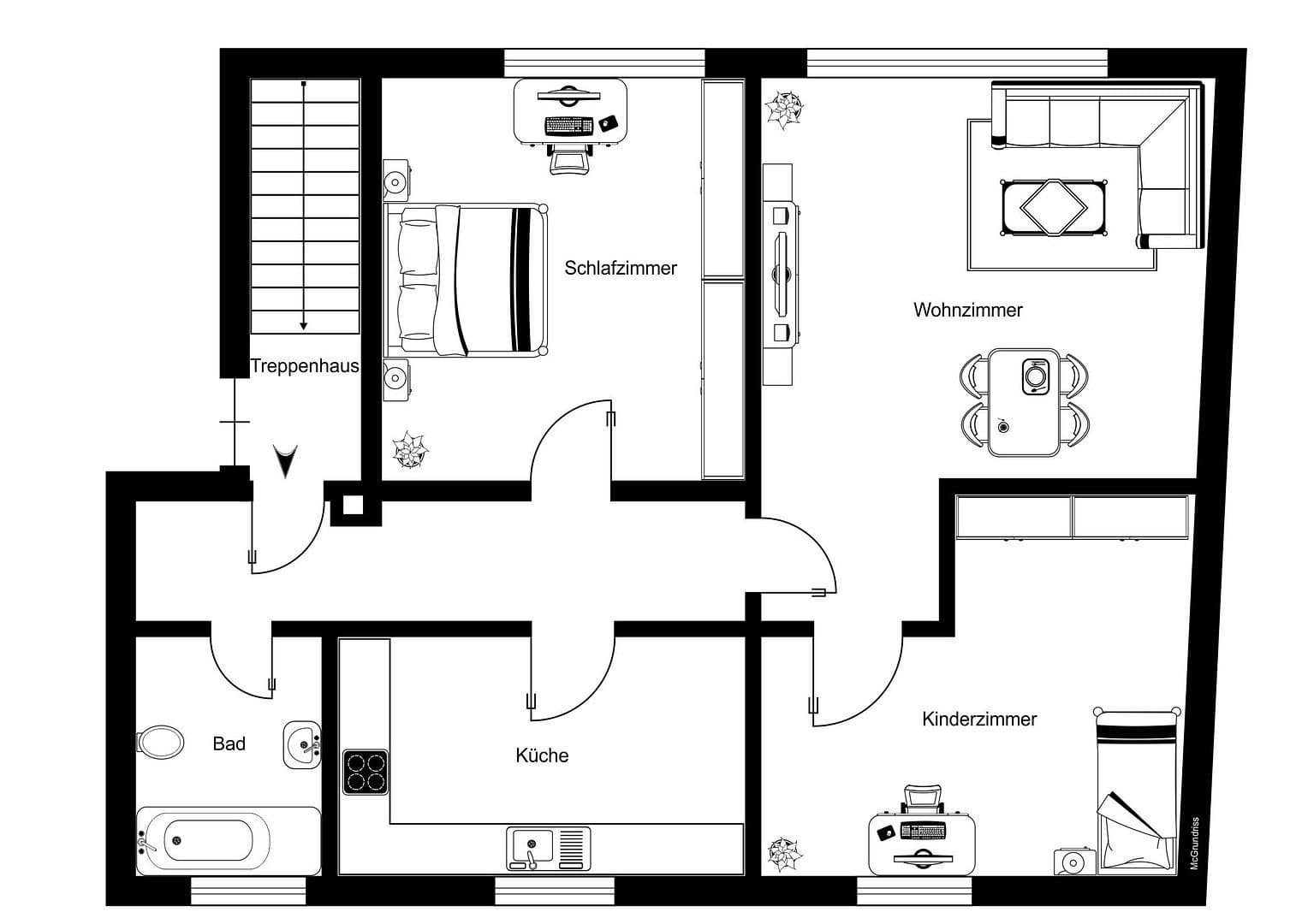 3 bedroom flat for sale, 70 m², Brucker Str. 1, Dachau, Bavaria 3 bedroom flat for sale, 70 m², Brucker Str. 1, Dachau, Bavaria