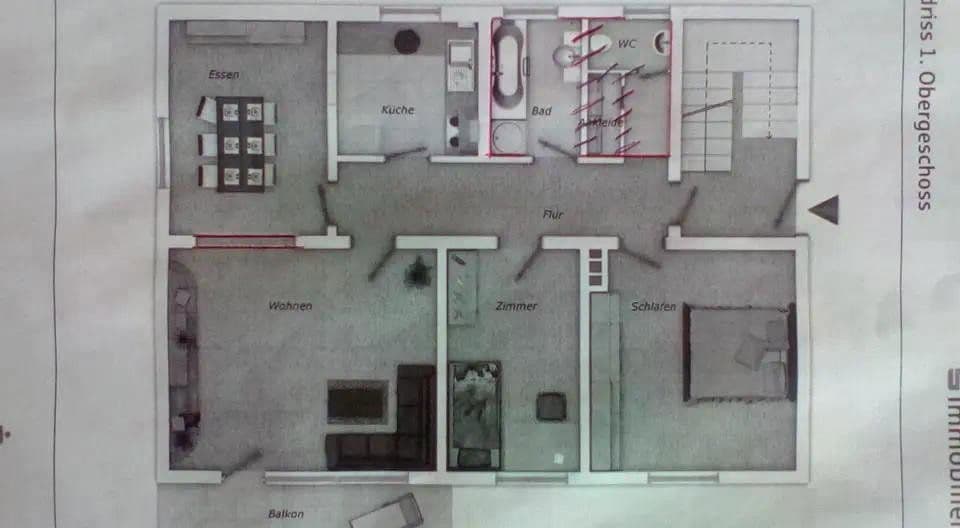 4 bedroom flat to rent, 98 m², Sprockhövel, North Rhine-Westphalia 4 bedroom flat to rent, 98 m², Sprockhövel, North Rhine-Westphalia