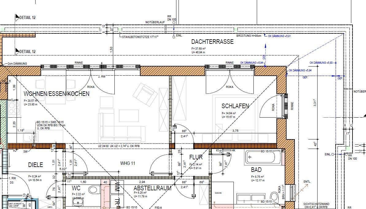 2 bedroom flat to rent, 89 m², Schloßstr. 2G, Wadern, Saarland 2 bedroom flat to rent, 89 m², Schloßstr. 2G, Wadern, Saarland
