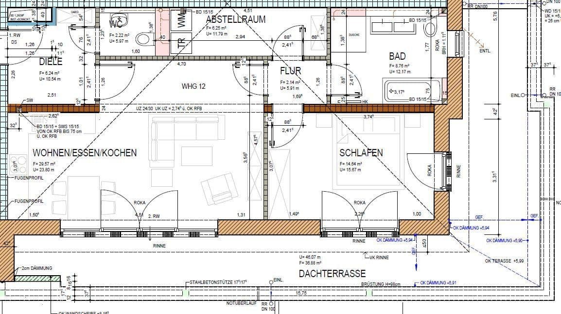 2 bedroom flat to rent, 89 m², Schloßstr. 2G, Wadern, Saarland 2 bedroom flat to rent, 89 m², Schloßstr. 2G, Wadern, Saarland