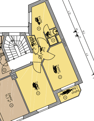 2 bedroom flat to rent, 42 m², Jarrestr. 90, Hamburg, Hamburg 2 bedroom flat to rent, 42 m², Jarrestr. 90, Hamburg, Hamburg