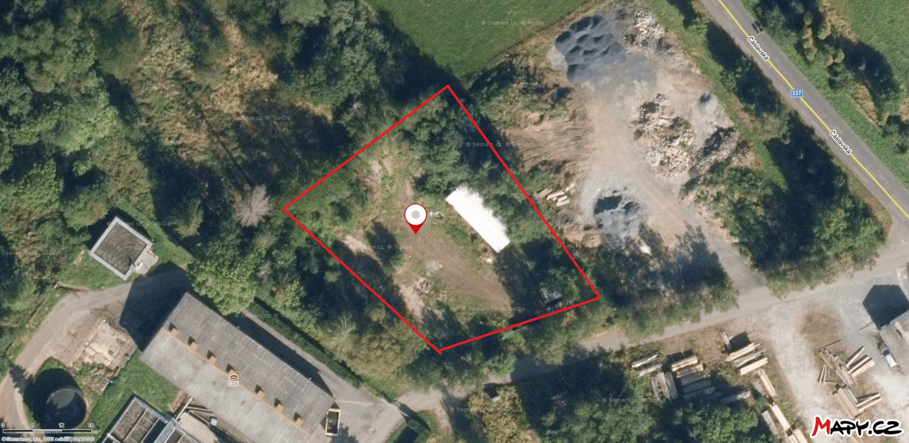 plot for sale, 1,769 m², Seč, Pardubický Region plot for sale, 1,769 m², Seč, Pardubický Region