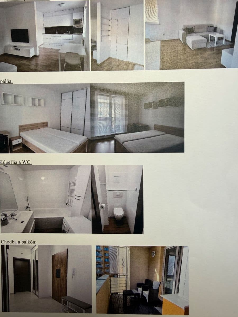 2 bedroom flat to rent, 60 m², Bulharská, Žilina, Žilinský Region 2 bedroom flat to rent, 60 m², Bulharská, Žilina, Žilinský Region