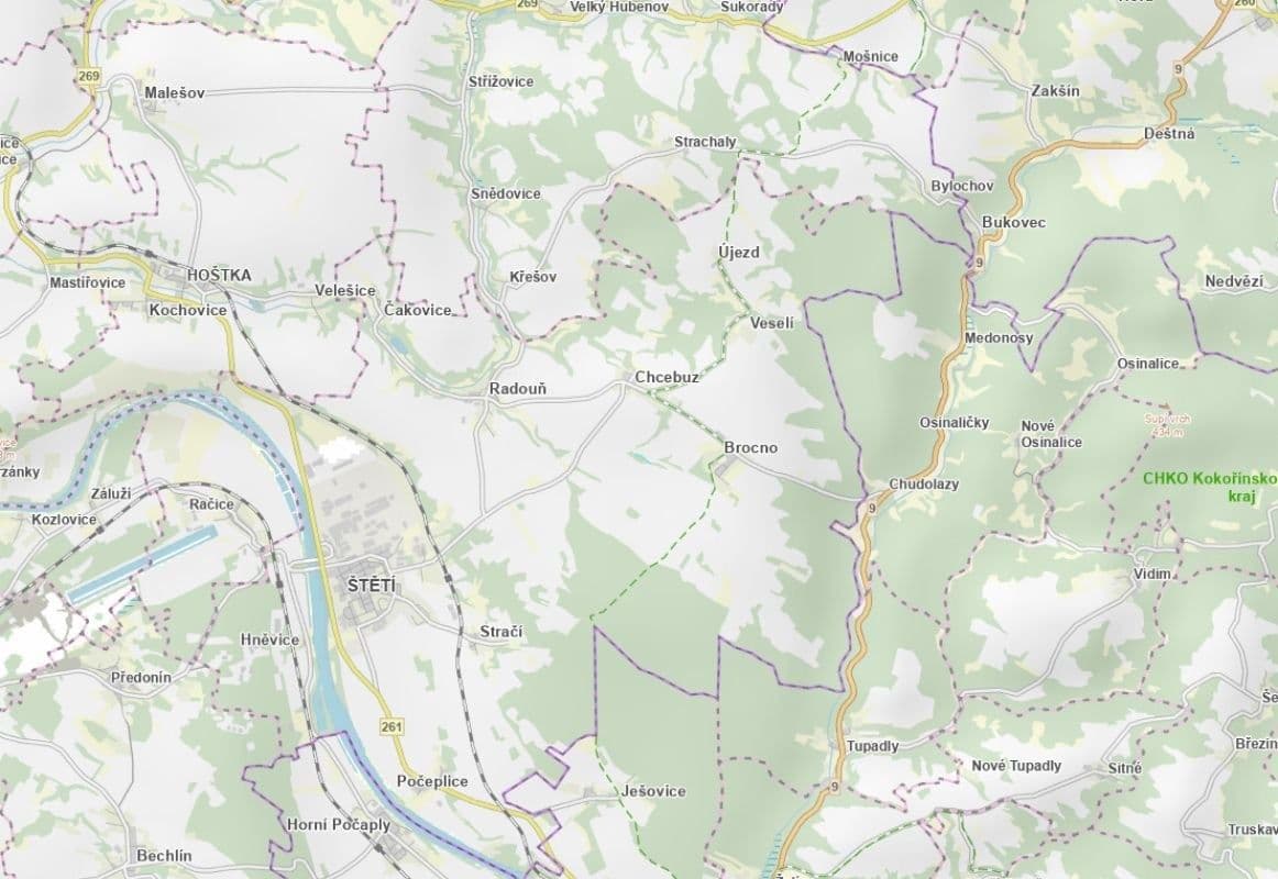 plot for sale, 1,380 m², Štětí, Ústecký Region plot for sale, 1,380 m², Štětí, Ústecký Region