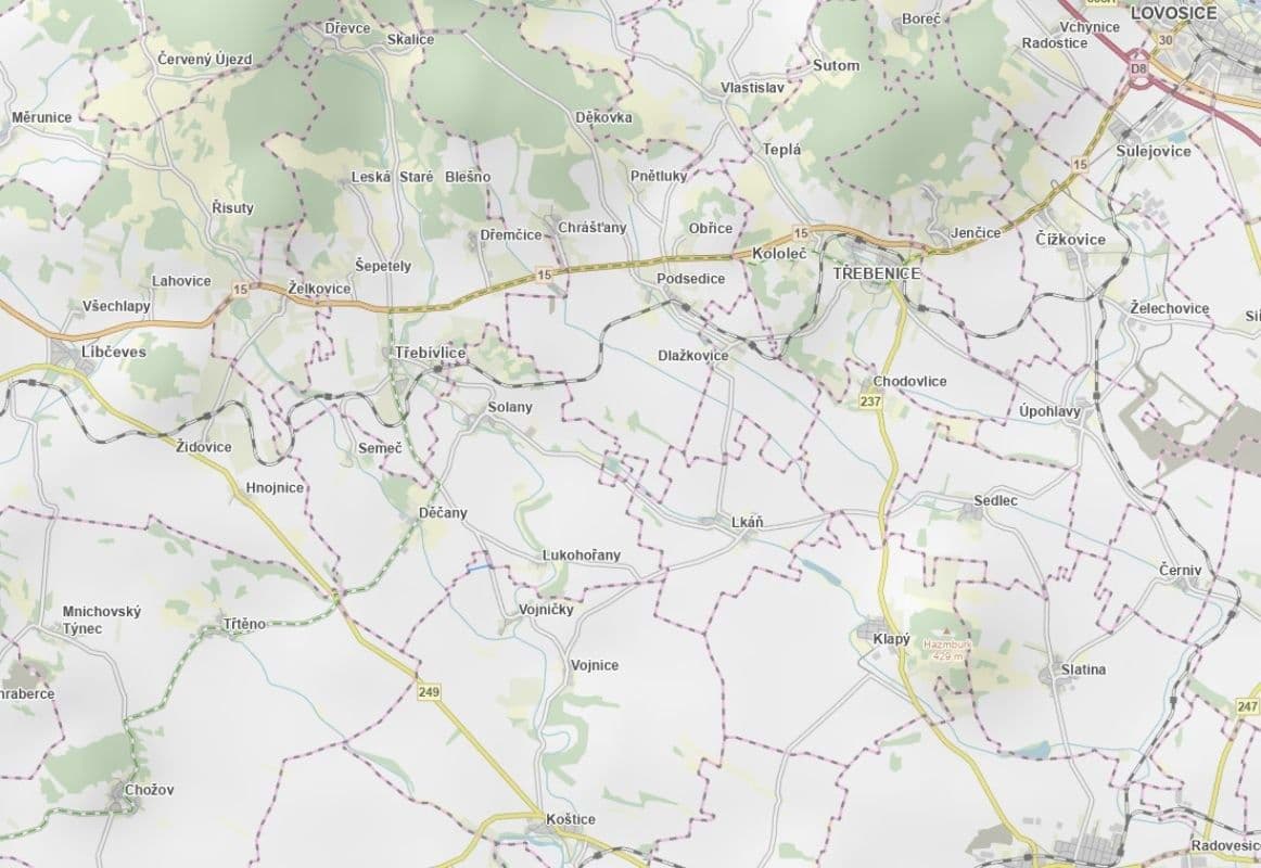 plot for sale, 5,730 m², Koštice, Ústecký Region plot for sale, 5,730 m², Koštice, Ústecký Region