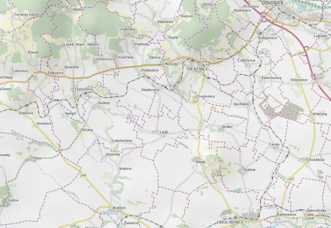 plot for sale, 5,229 m², Koštice, Ústecký Region plot for sale, 5,229 m², Koštice, Ústecký Region