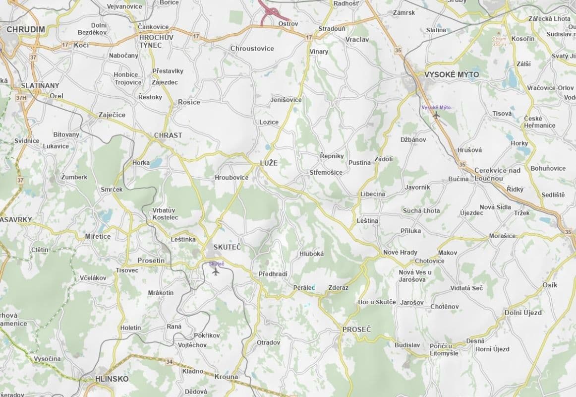 plot for sale, 12,661 m², Perálec, Pardubický Region plot for sale, 12,661 m², Perálec, Pardubický Region