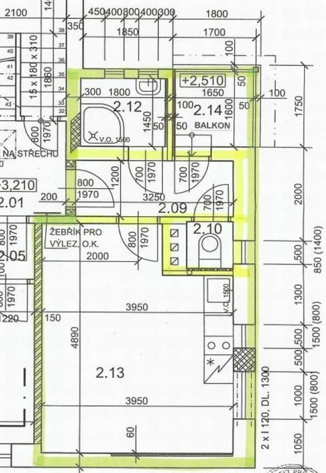 Studio flat to rent, 25 m², Pod Sychrovem Ⅰ, Prague, Prague Studio flat to rent, 25 m², Pod Sychrovem Ⅰ, Prague, Prague