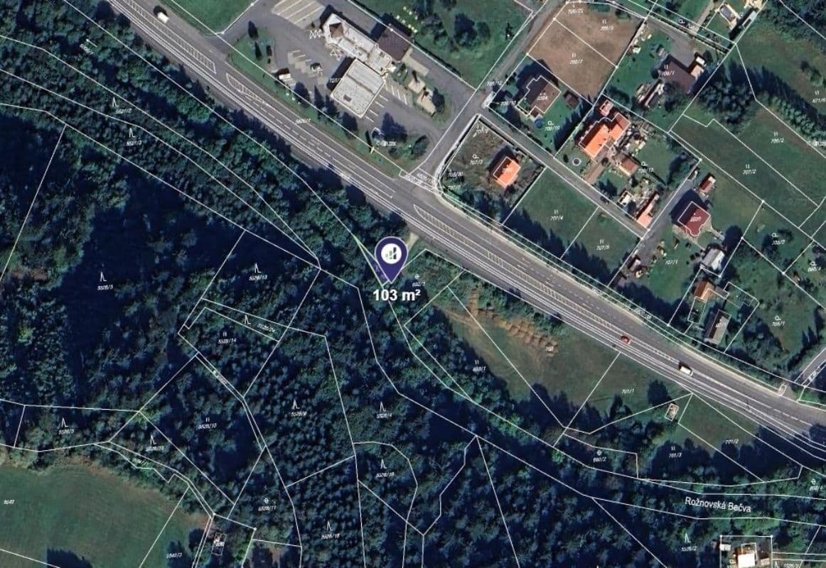 plot for sale, 1,646 m², Horní Bečva, Zlínský Region plot for sale, 1,646 m², Horní Bečva, Zlínský Region